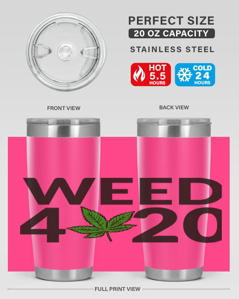 weed 420 282#- marijuana- Tumbler