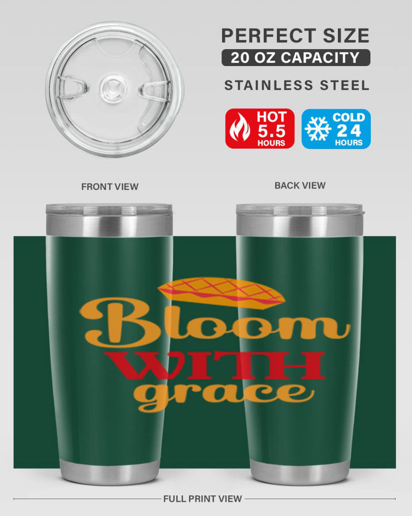 Bloom with grace 81#- spring- Tumbler