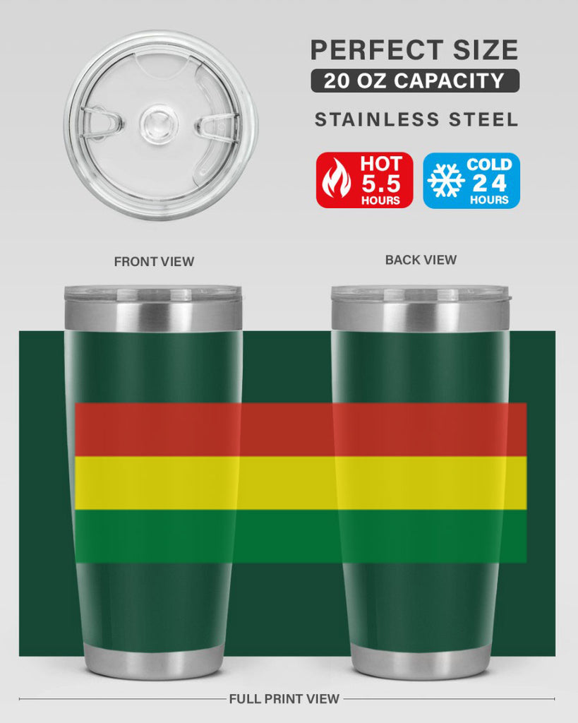 Bolivia 177#- world flags- Tumbler