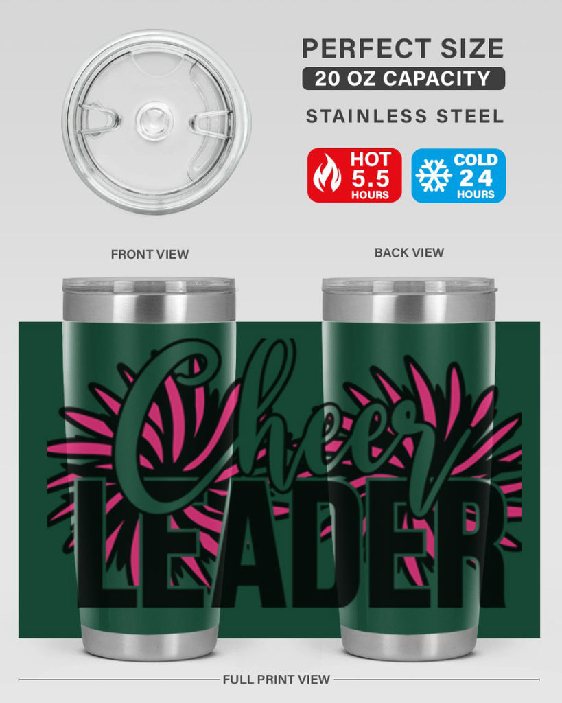 Cheer leader 1389#- cheer- Tumbler