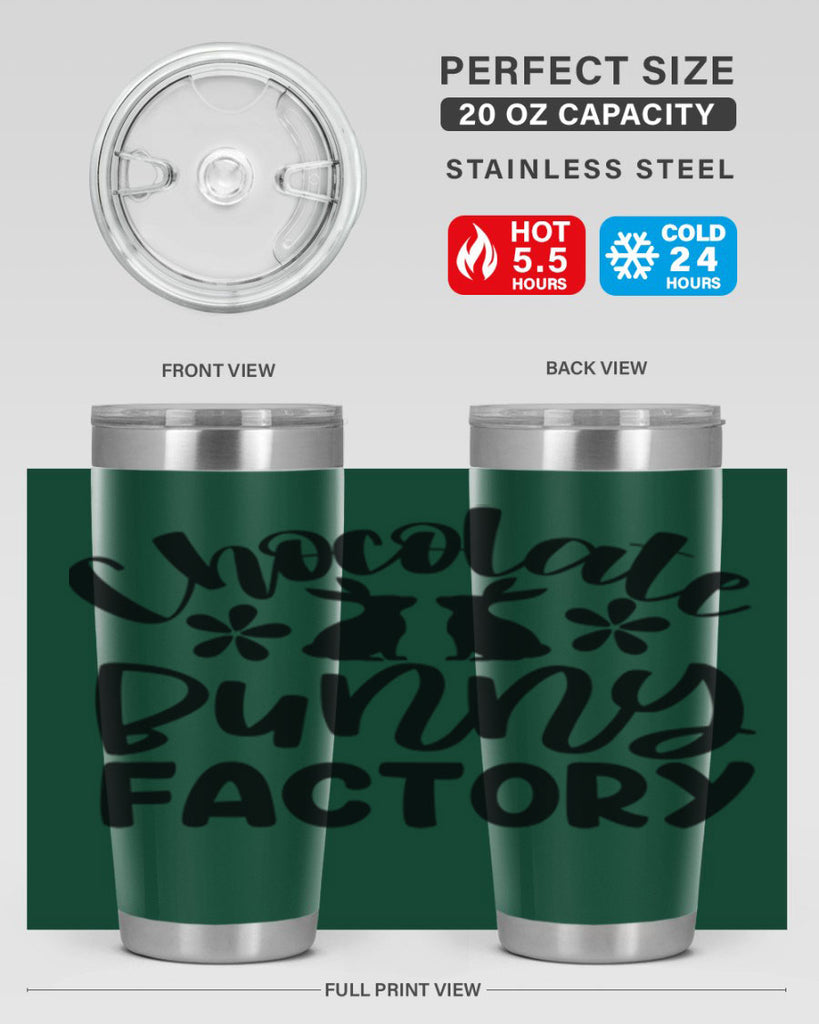 Chocolate bunny factory  110#- spring- Tumbler