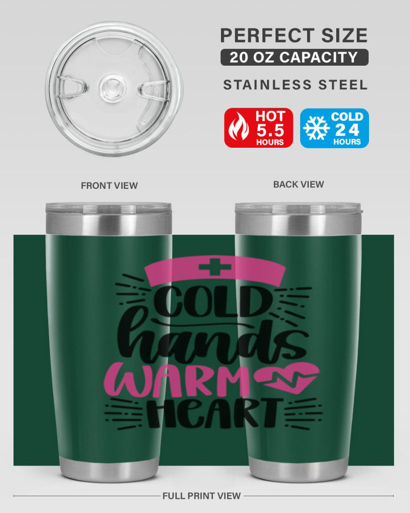 Cold Hands Warm Heart Style Style 206#- nurse- tumbler