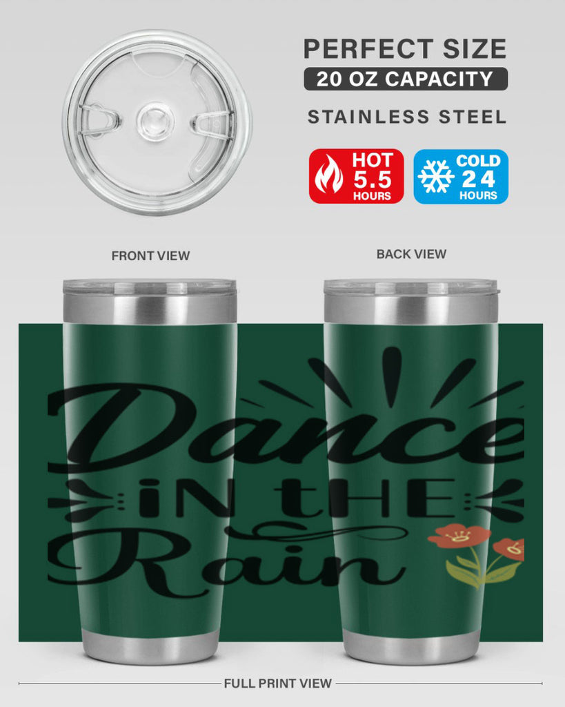 Dance in the Rain  121#- spring- Tumbler