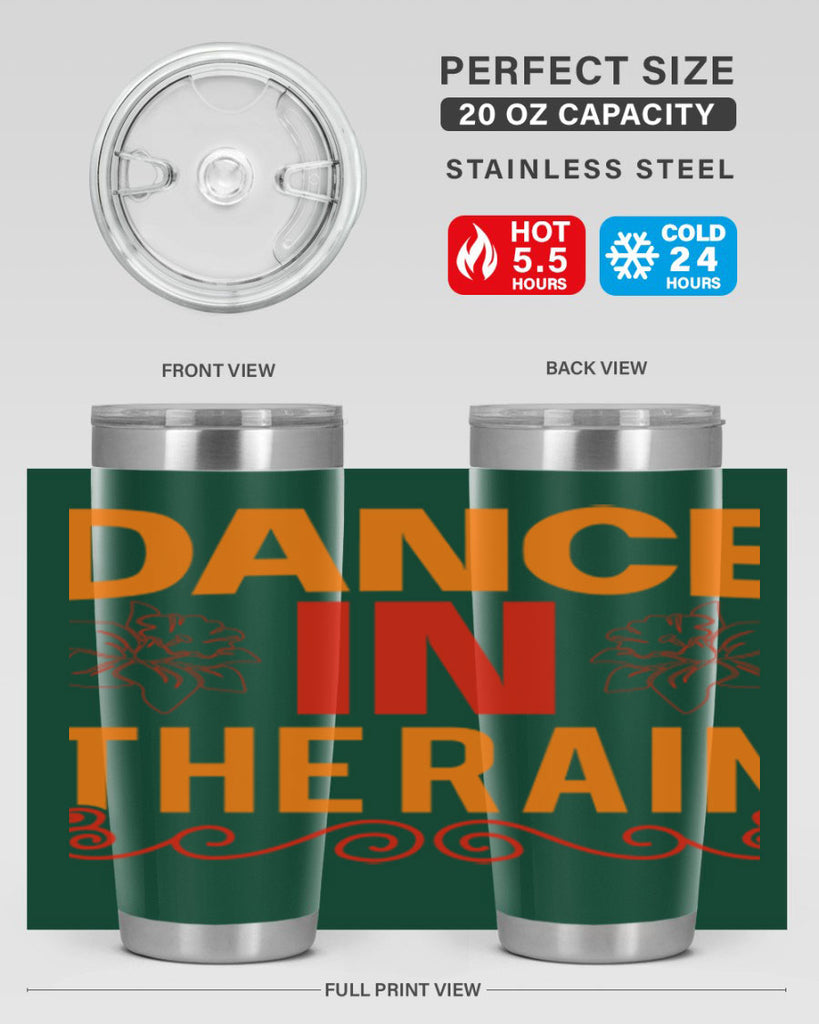 Dance in the rain 117#- spring- Tumbler