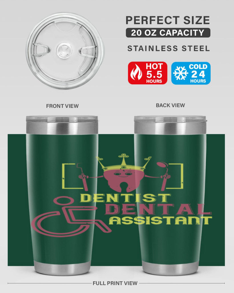 Dentist dental assistant Style 47#- dentist- tumbler