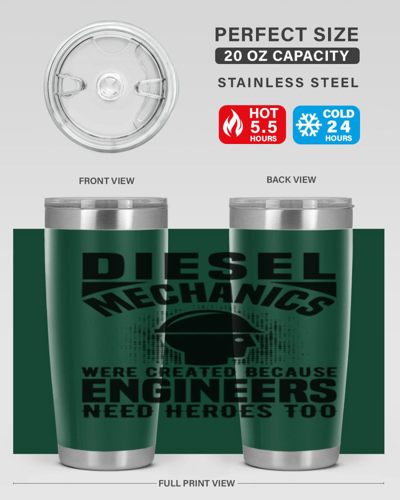 Diesel mechanics Style 19#- engineer- tumbler