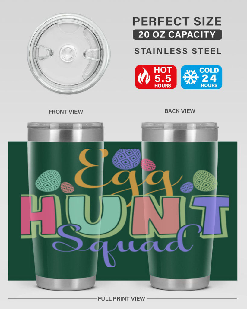 Egg hunt squad130#- spring- Tumbler