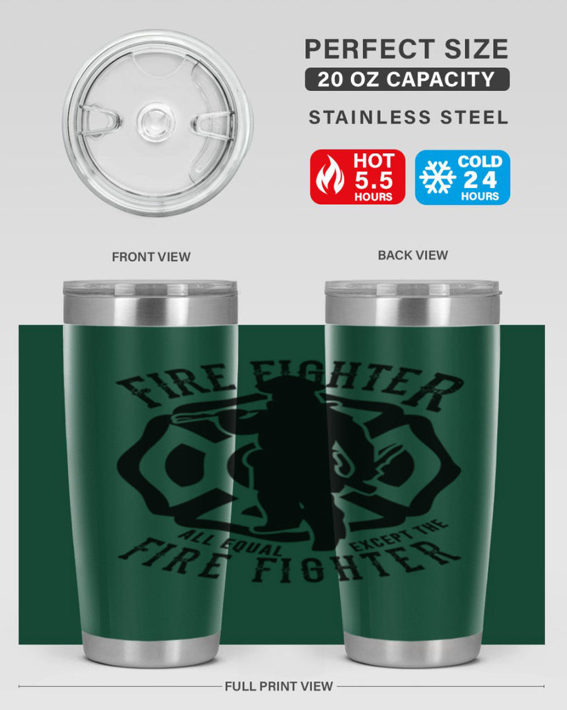 Fire Fighter Style 81#- fire fighter- tumbler
