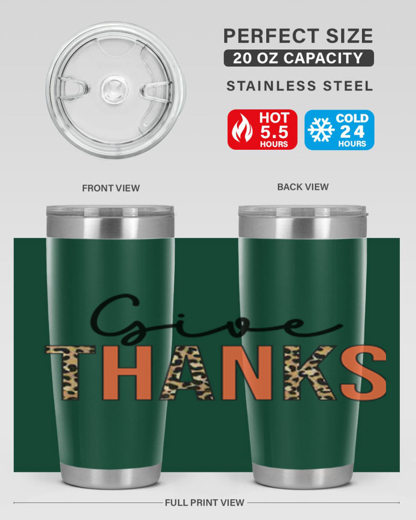 Give thanks 194#- fall- Tumbler