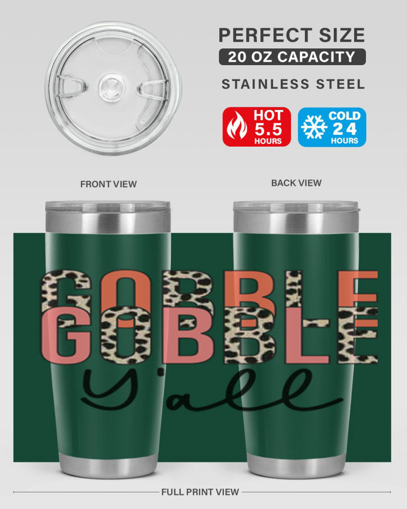 Gobble gobble yall 200#- fall- Tumbler