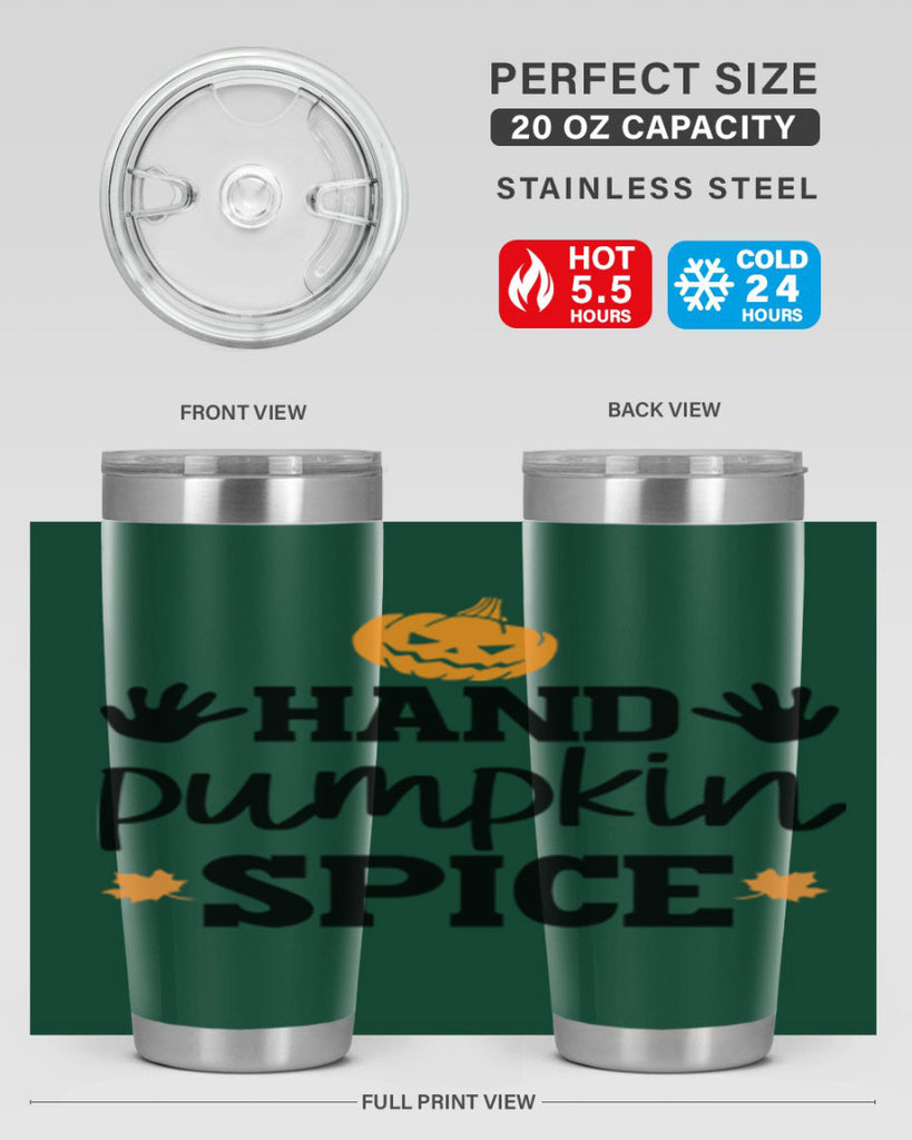 Handpumpkinspice 216#- fall- Tumbler