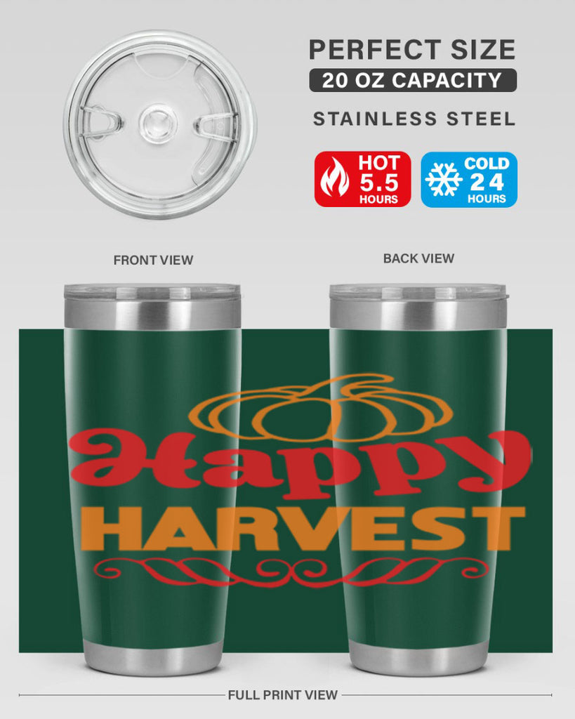 HappyHarvest 256#- fall- Tumbler