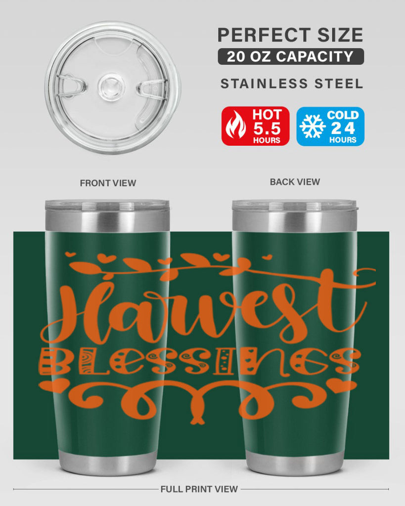 Harvest Blessings 266#- fall- Tumbler