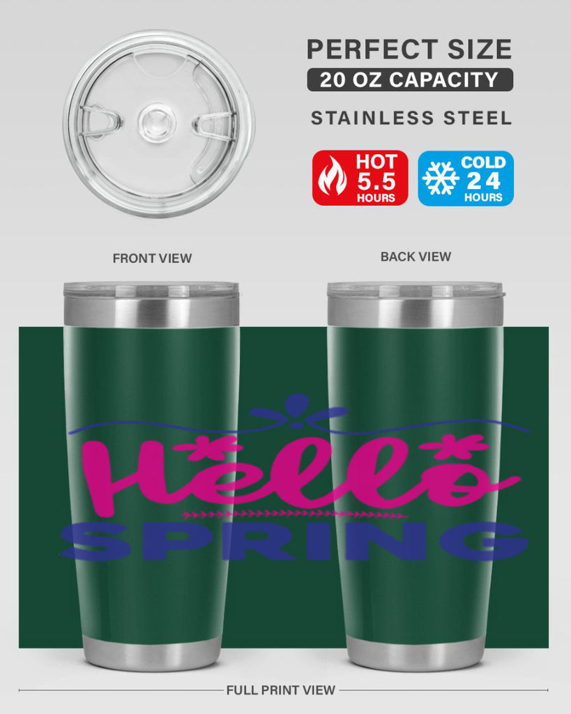 Hello Spring 212#- spring- Tumbler