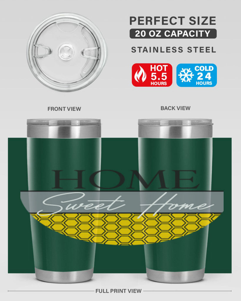 Home Sweet Home Hive lines246#- spring- Tumbler