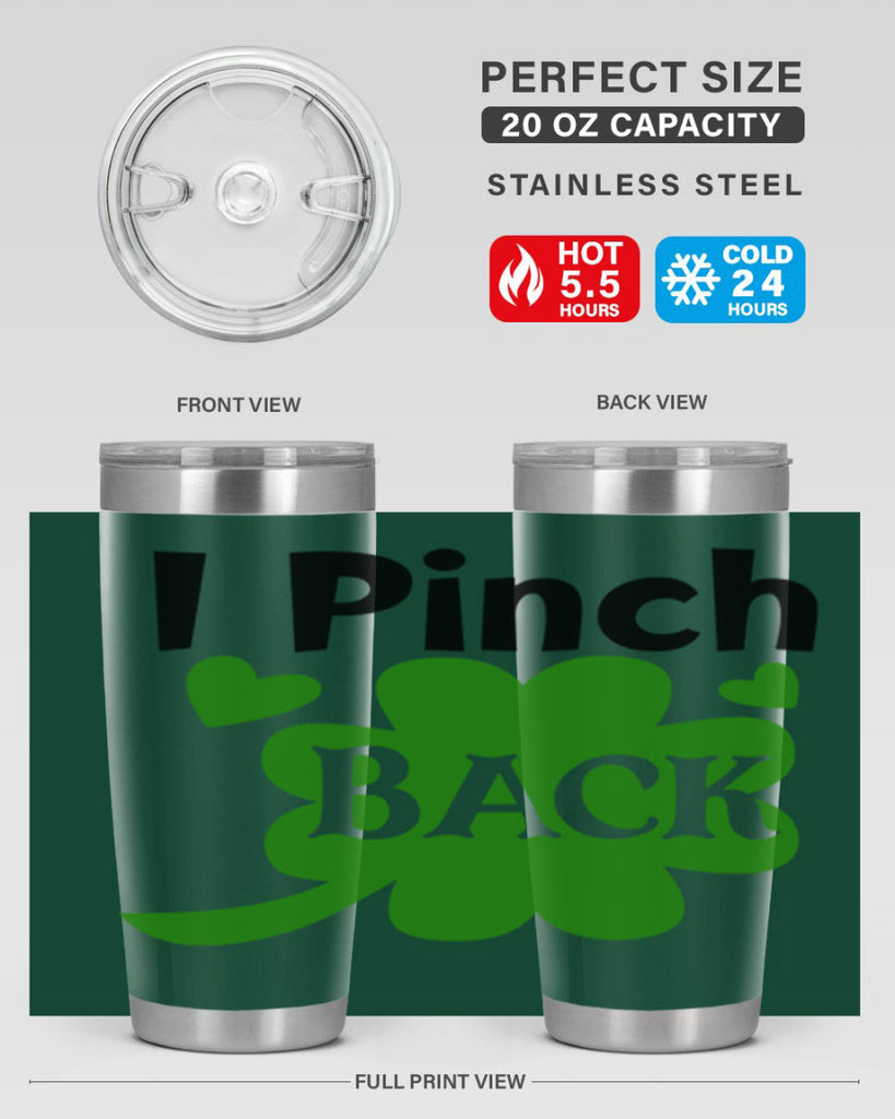 I Pinch Back Style 158#- St Patricks Day- Tumbler