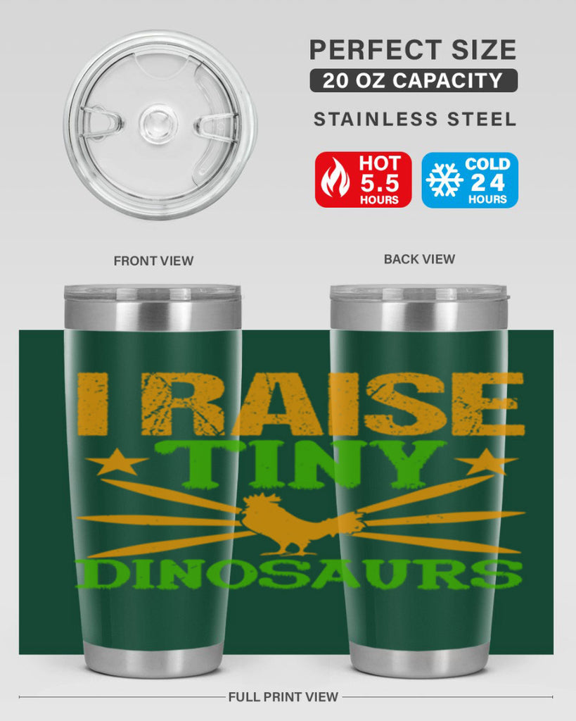I raise tiny dinosaurs 52#- farming and gardening- Tumbler