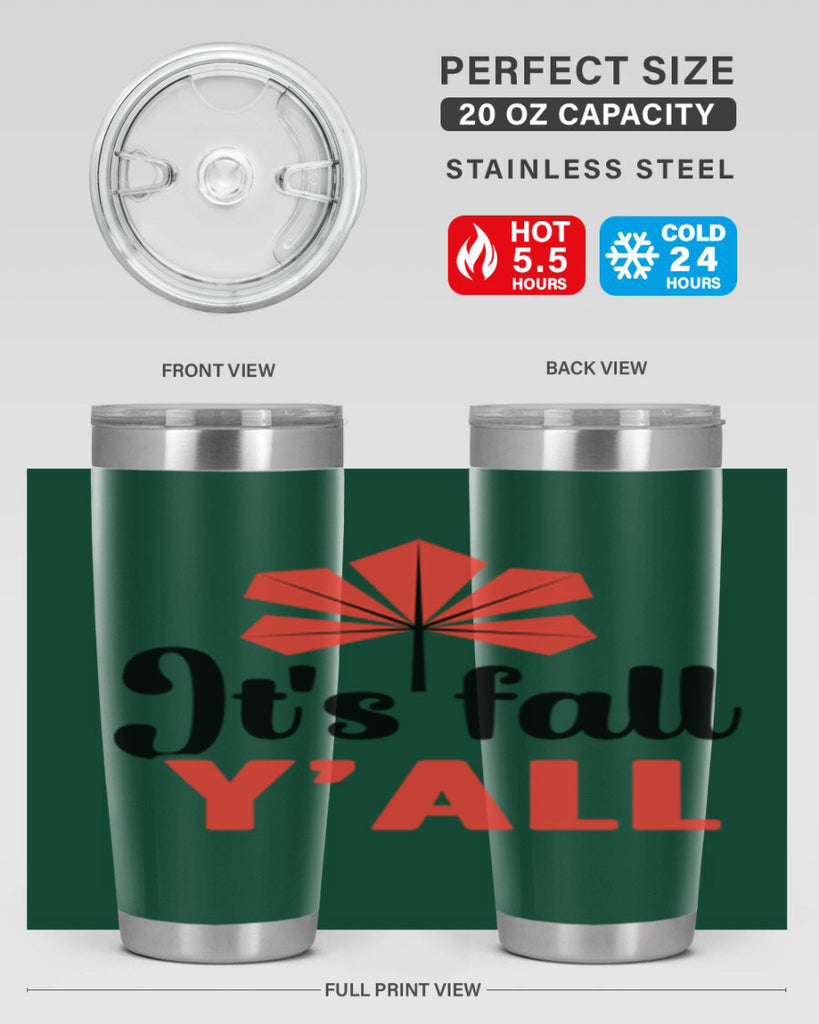Its fall yall 373#- fall- Tumbler