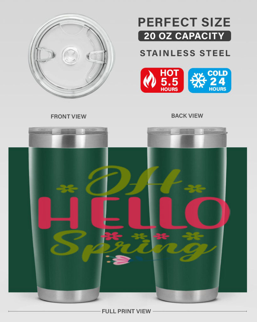 Oh Hello Spring 360#- spring- Tumbler