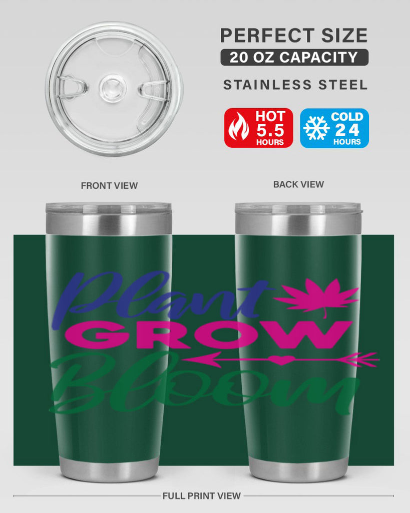 Plant Grow Bloom 389#- spring- Tumbler