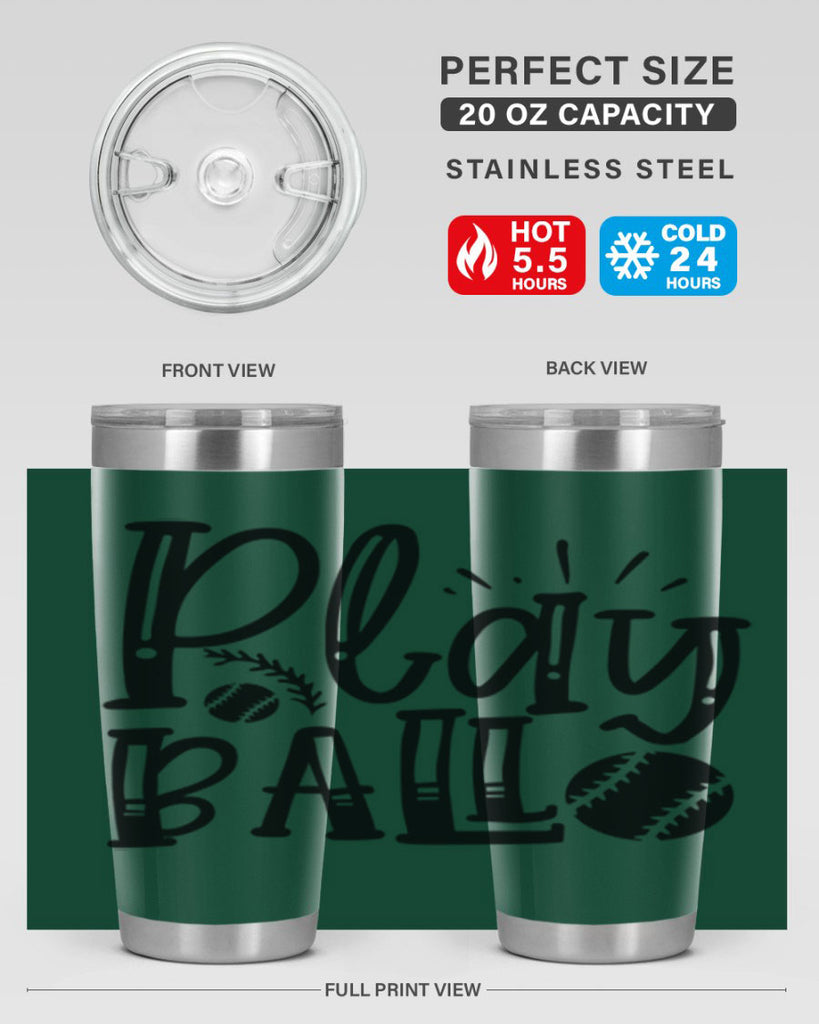 Play ball 2032#- baseball- Tumbler