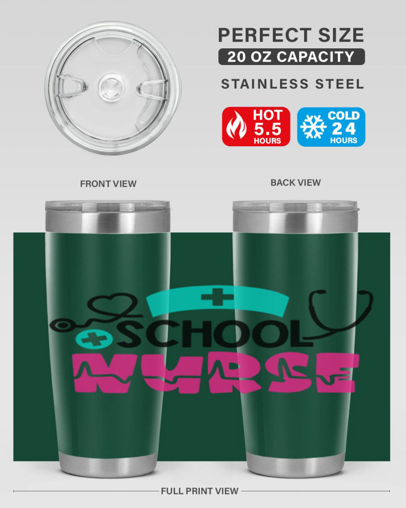School Nurse Style Style 50#- nurse- tumbler