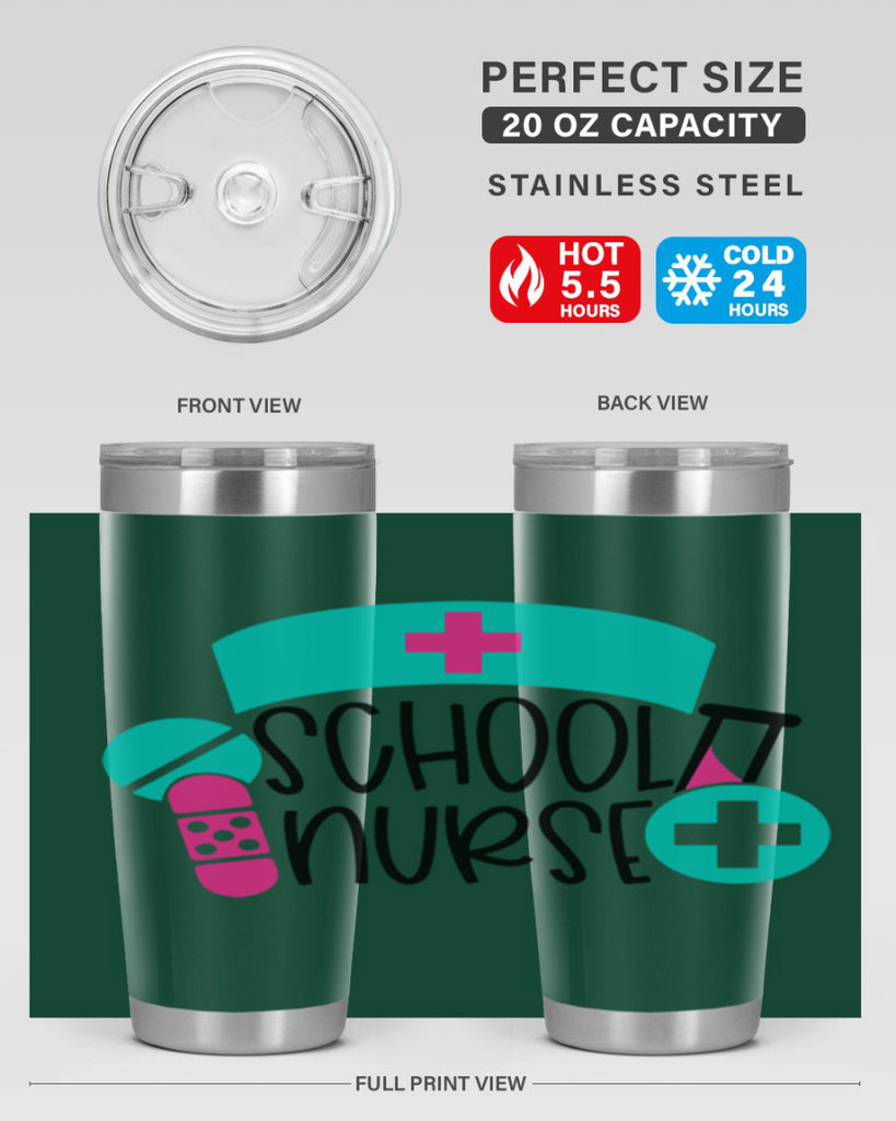 School Nurse Style Style 52#- nurse- tumbler