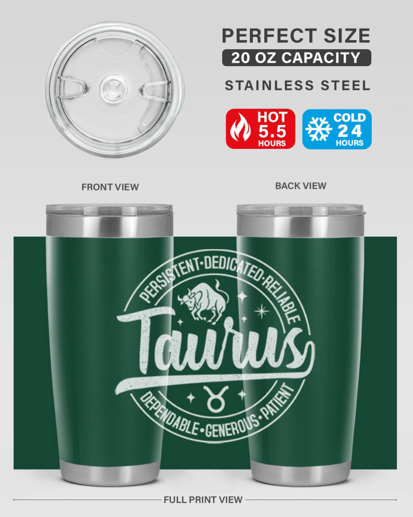 Taurus 495#- zodiac- Tumbler
