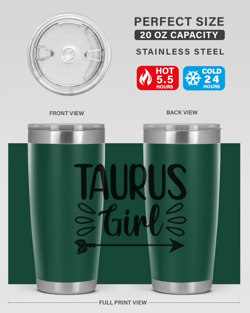 Taurus girl 500#- zodiac- Tumbler