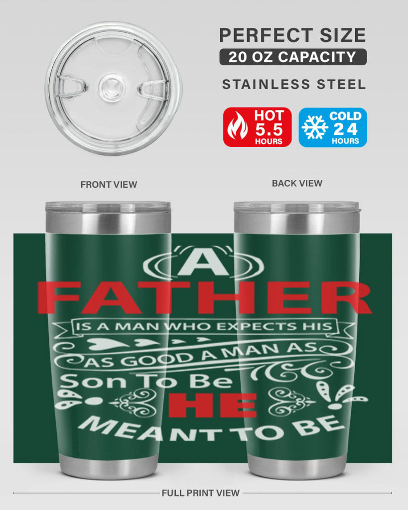 a father 247#- fathers day- Tumbler