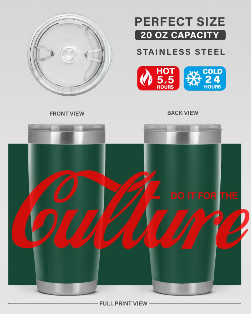 do it for the culture 171#- black words phrases- Cotton Tank