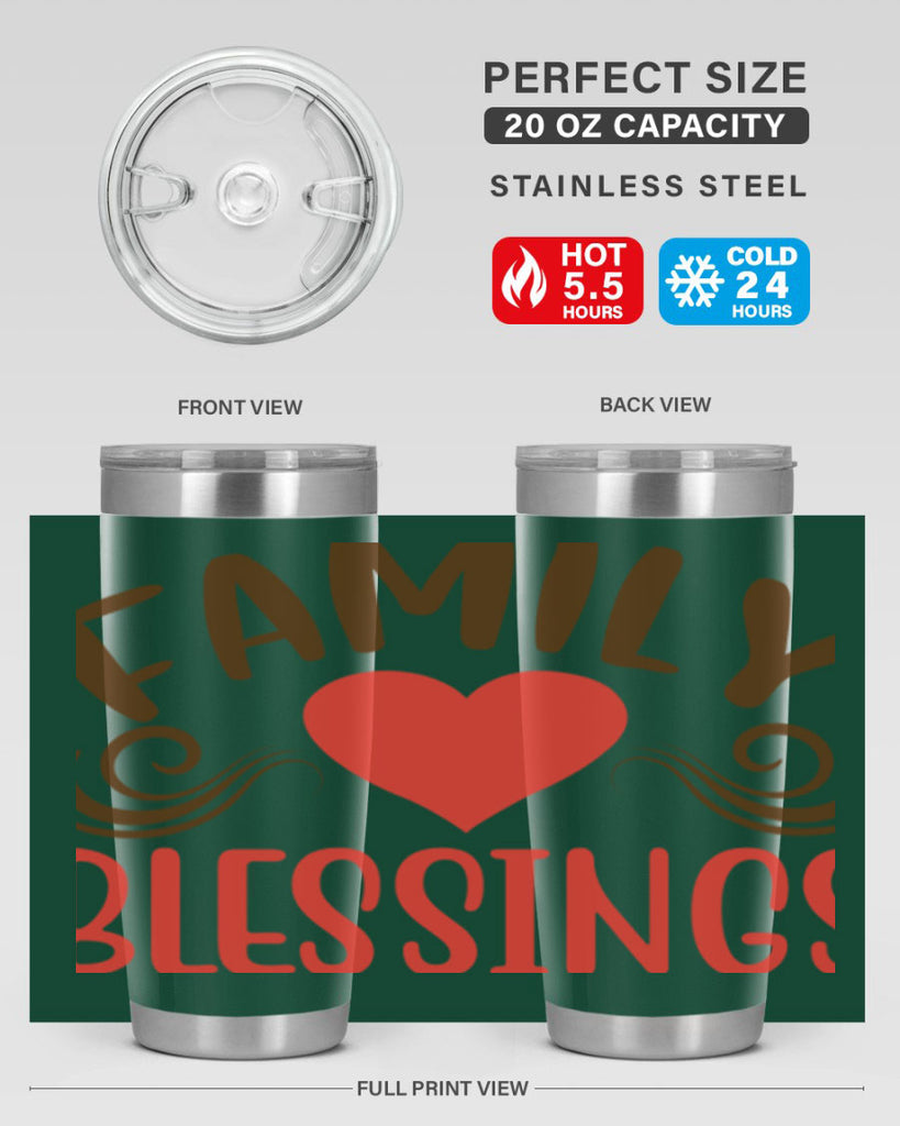 family blessings 169#- fall- Tumbler