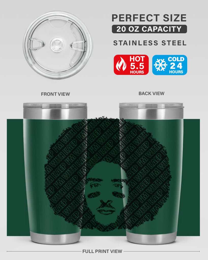 imwithkaep 24#- black men - boys- tumbler