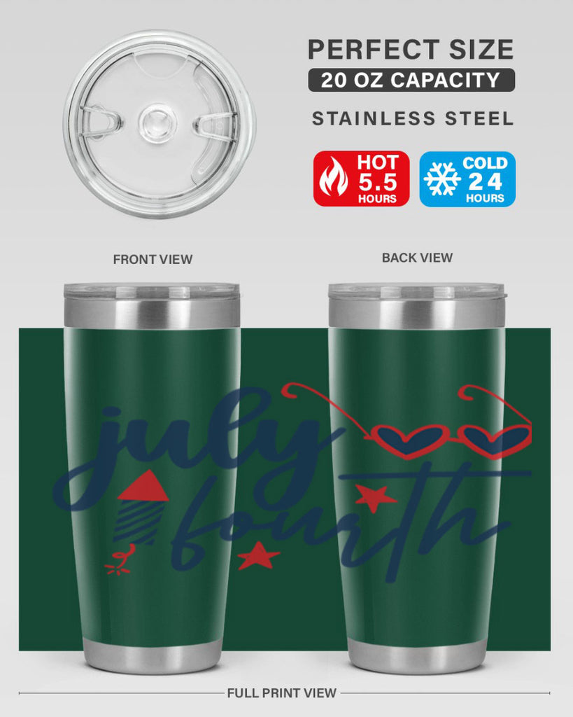 july fourth Style 70#- Fourt Of July- Tumbler