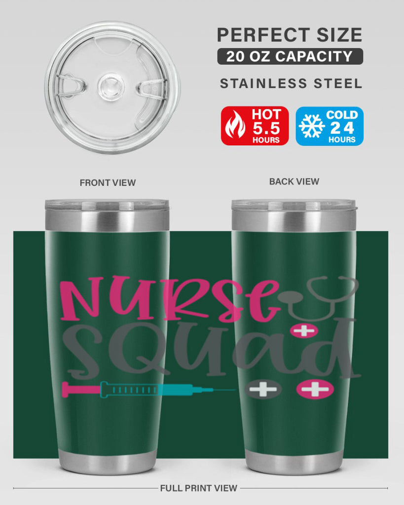 nurse squad Style 373#- nurse- tumbler