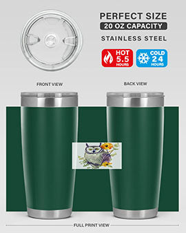 owl 4#- owl- Tumblers