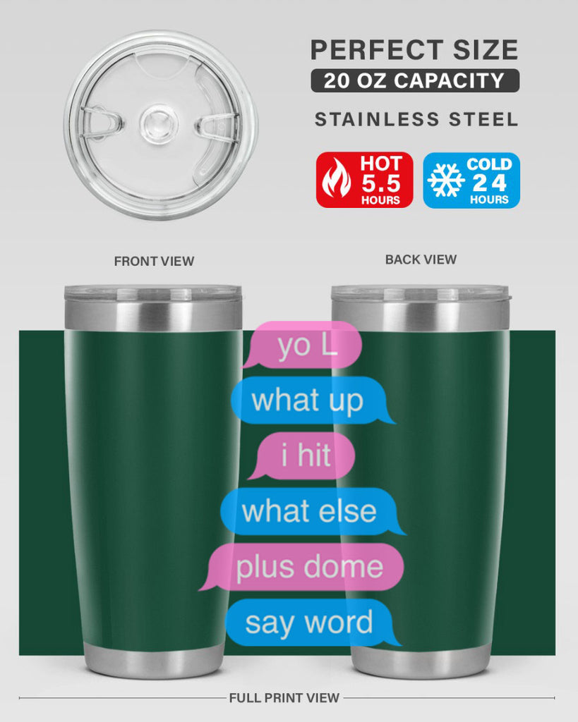 text conversation camron 23#- black words phrases- Cotton Tank