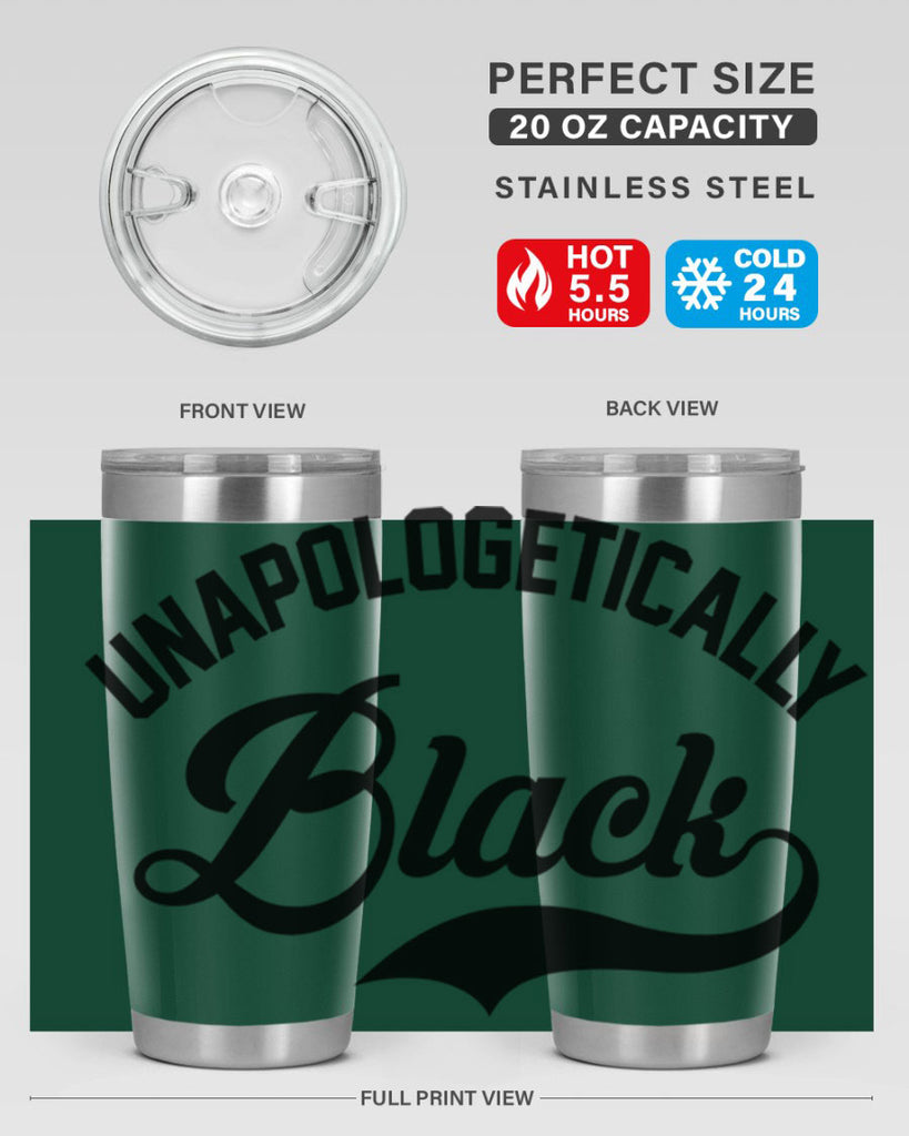 unapologetically black 15#- black words phrases- Cotton Tank