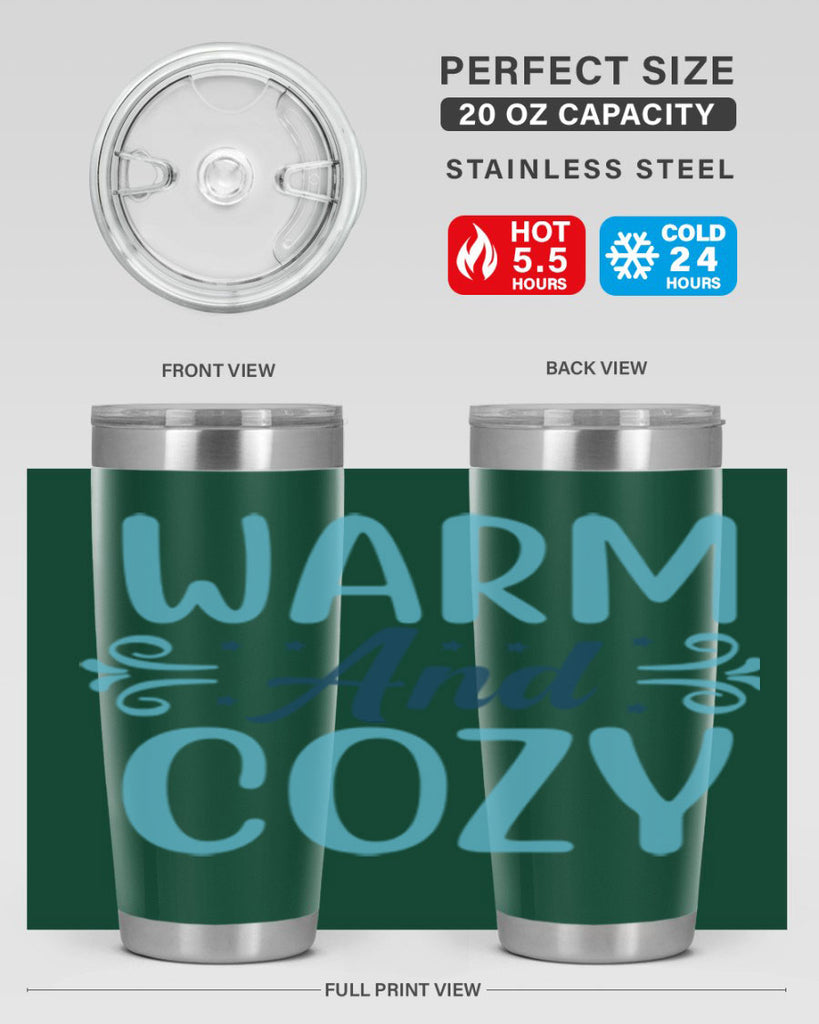 warm and cozy 444#- winter- Tumbler