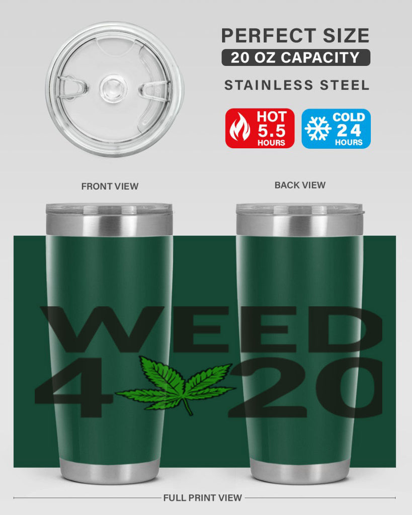 weed 420 282#- marijuana- Tumbler