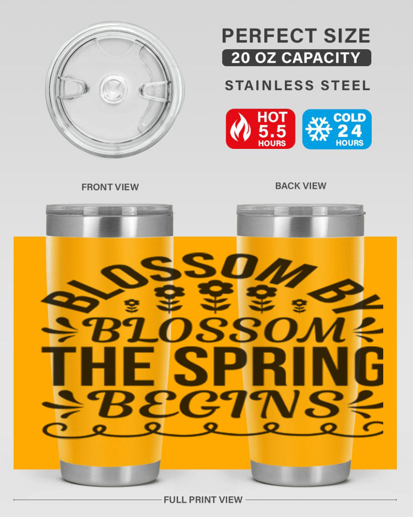 Blossom by blossom the spring 93#- spring- Tumbler