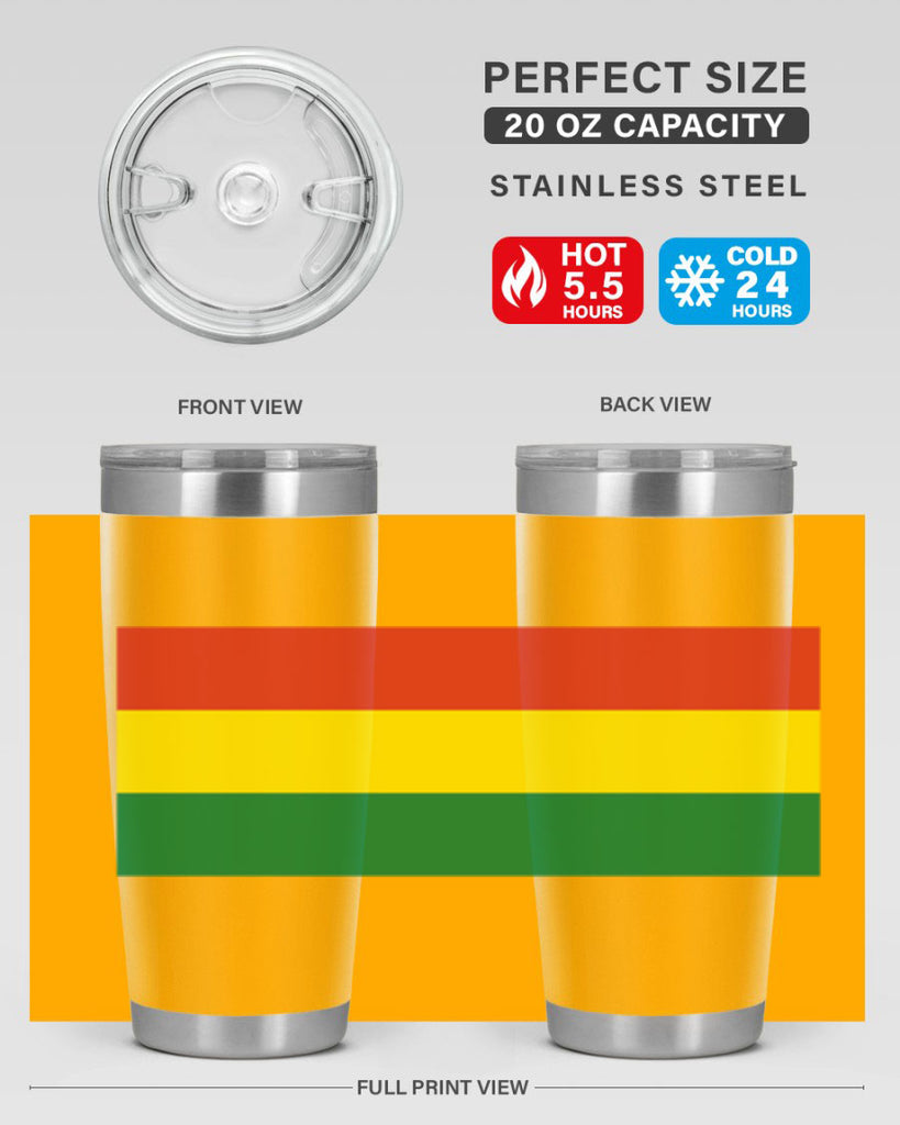 Bolivia 177#- world flags- Tumbler