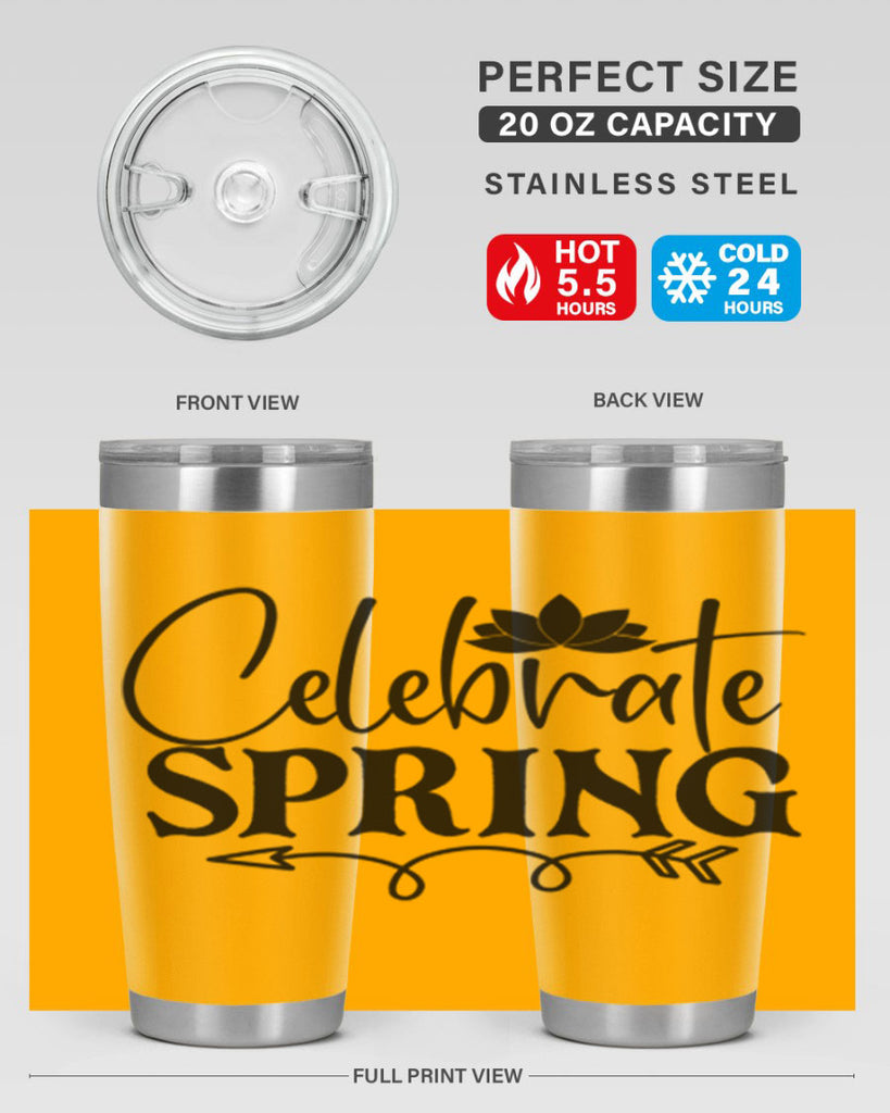 Celebrate spring 2#- spring- Tumbler