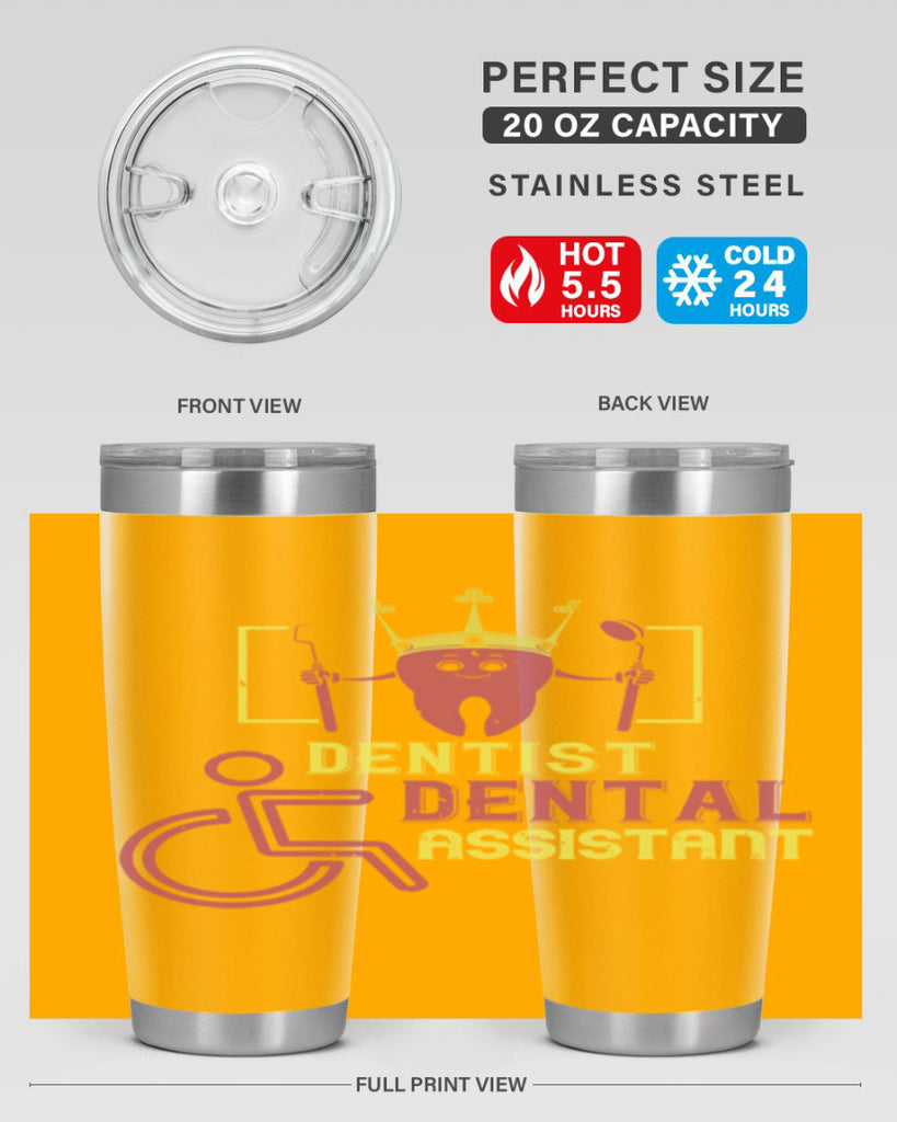 Dentist dental assistant Style 47#- dentist- tumbler