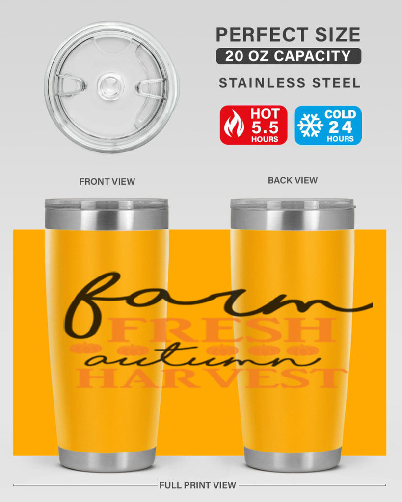 Farm Fresh Autumn Harvest 171#- fall- Tumbler