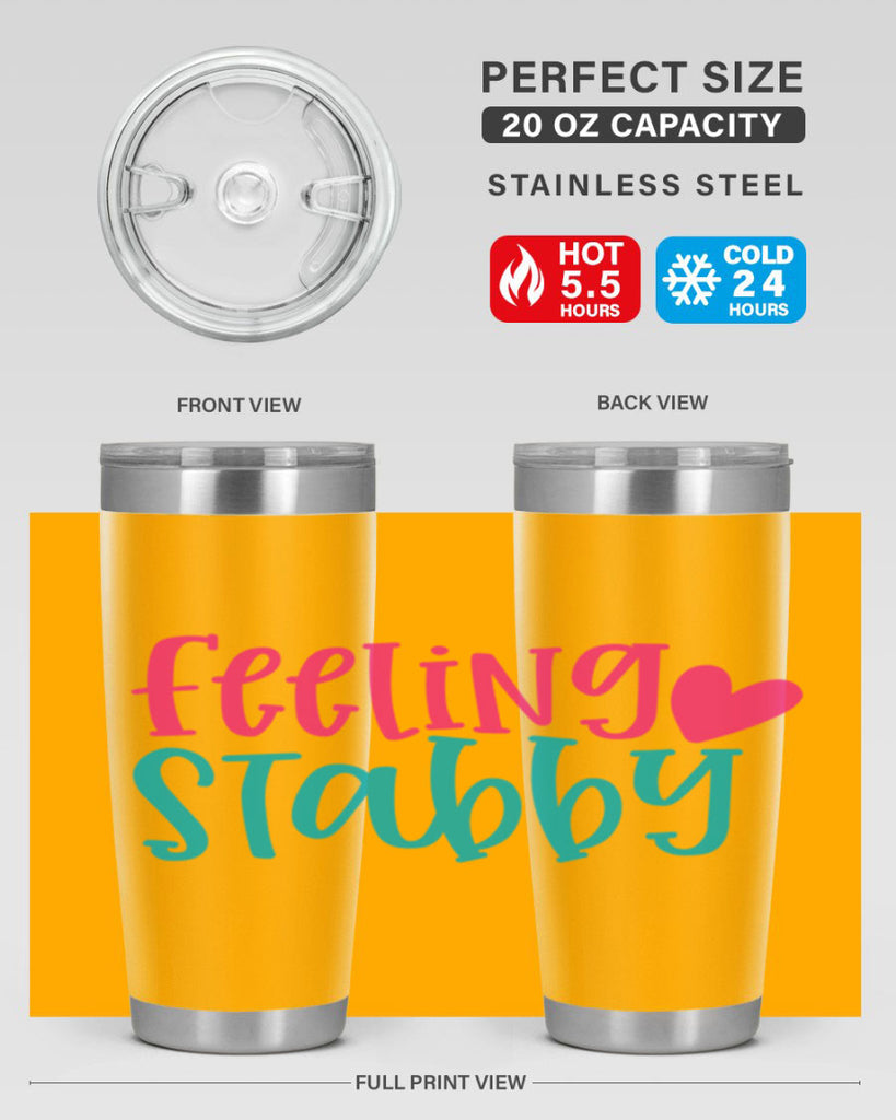 Feeling Stabby Nurse Style Style 192#- nurse- tumbler