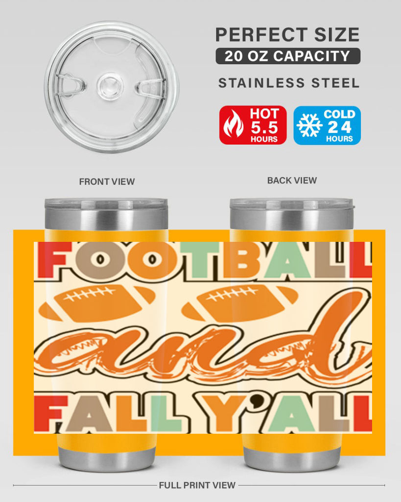 FootballandFallYall 186#- fall- Tumbler