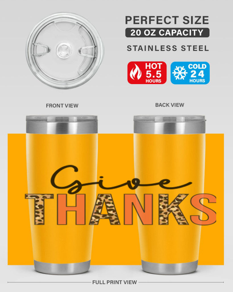 Give thanks 194#- fall- Tumbler