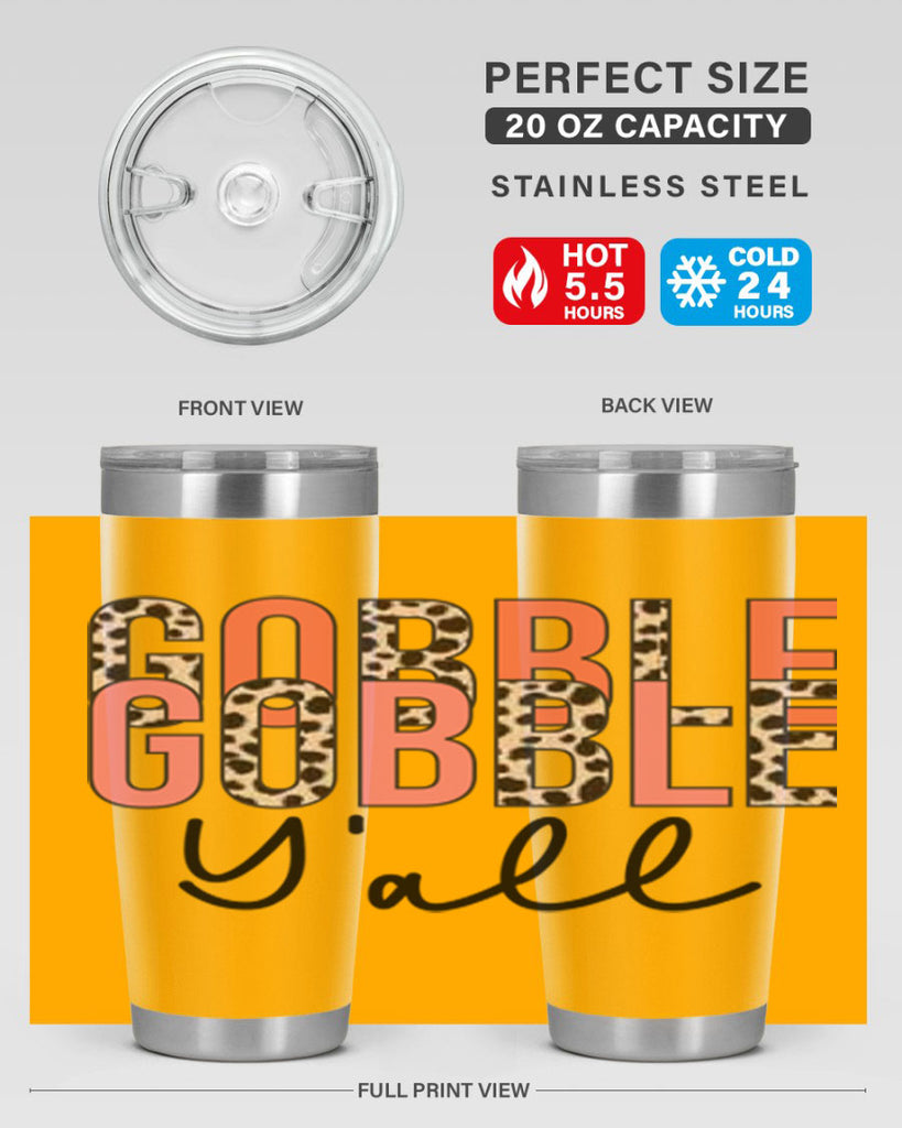 Gobble gobble yall 200#- fall- Tumbler