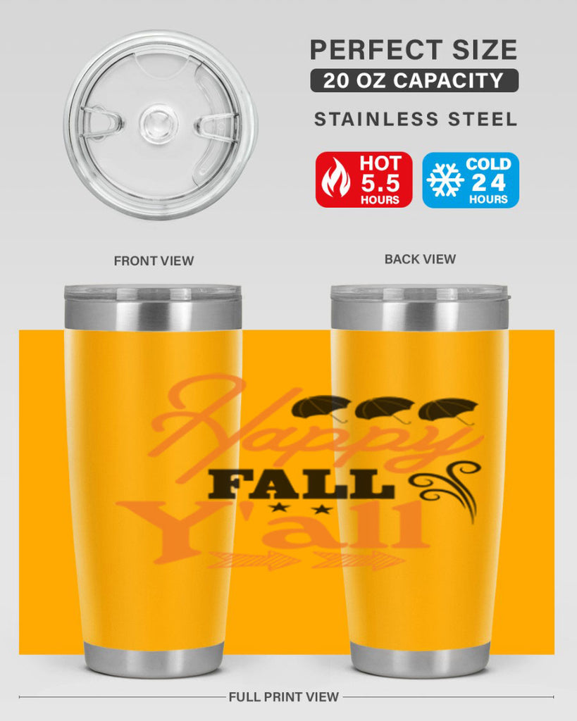 Happy Fall Yall 234#- fall- Tumbler